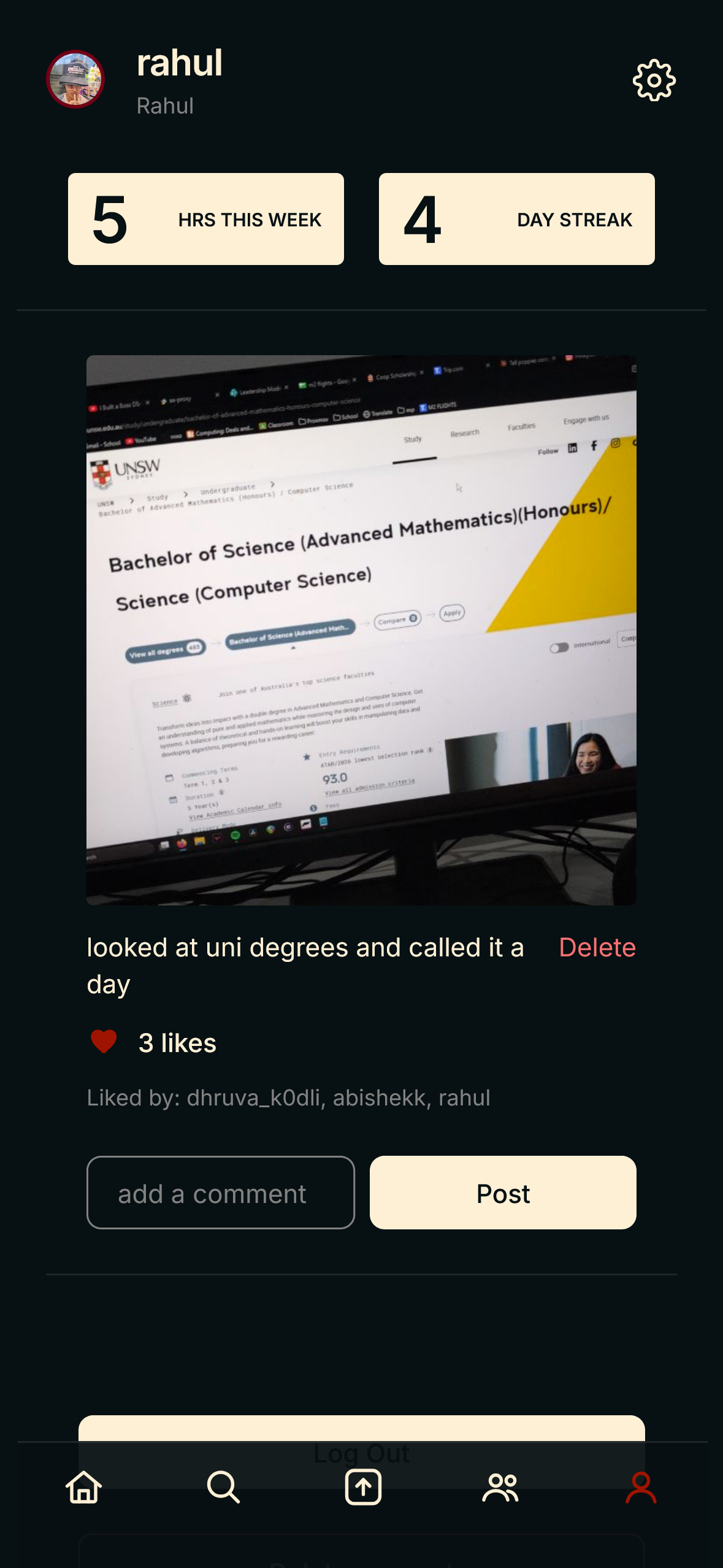Watch your streak grow